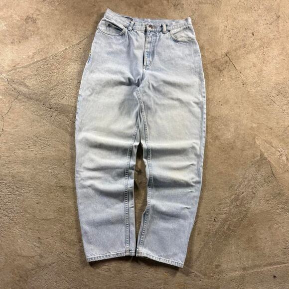 Vintage VTG 90’s Lands End Light Wash Jeans - Picture 1 of 8